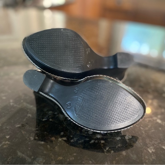 Wedge Heels - Leather - Made in Italy - Picture 4 of 5